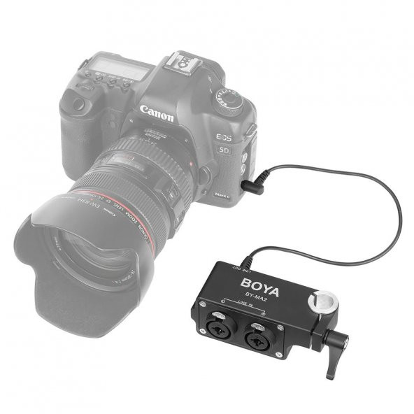 BOYA BOYA BY-MA2, Çift XLR Girişli Ses Mikseri - Resim 5