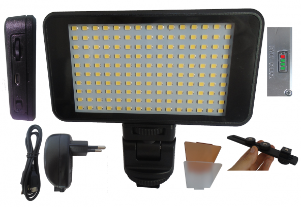 PDX Orta Boy Kamera Üstü Led Işık