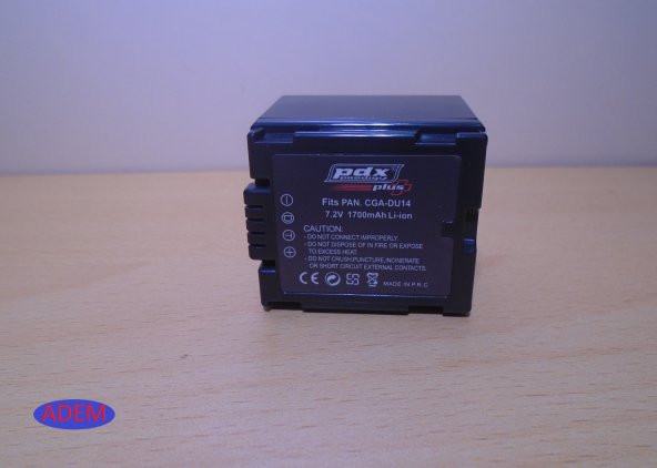 PDX PDX DU14 Kamera Bataryaları, Pil