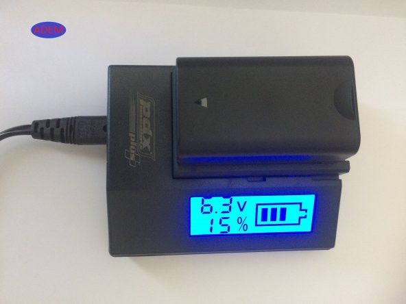 PDX PANASONİC MDH2 HIZLI DİJİTAL ŞARJ Aleti ürün görseli