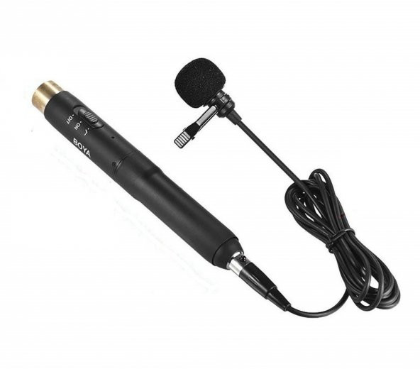 BOYA BY-M11OD XLR Lavalier Ommi Dictional Microphone