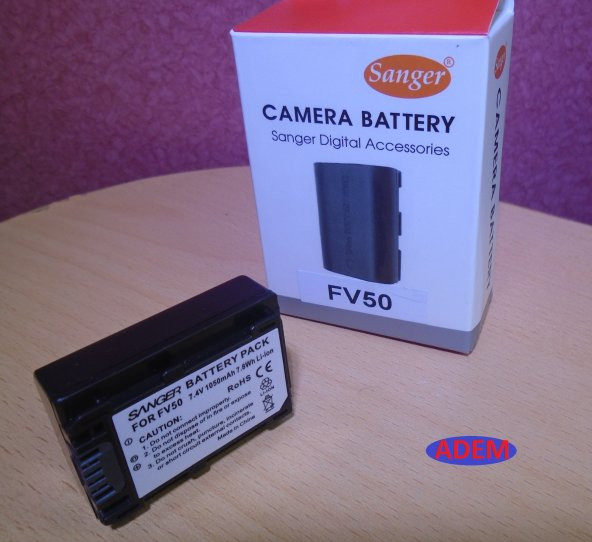 SANGER HDRXR520, HDR-XR520, HDRXR520E HDR-XR520E FV50 Batarya ürün görseli
