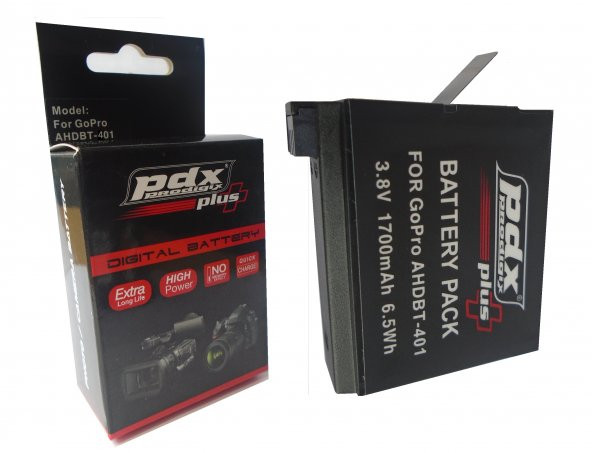 PDX AHDBT-401 Pdx Hero 4 Bataryası