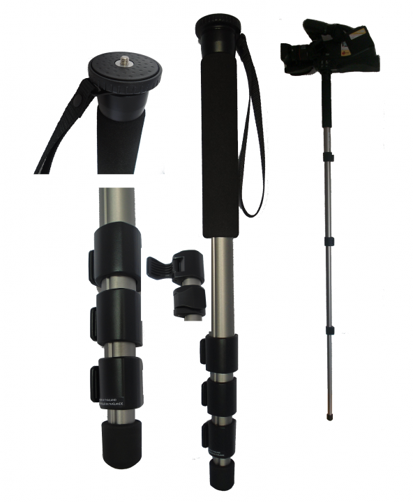 SLIK Panasonic HMC82 İçin İdeal Pro Pod 600 Monopod