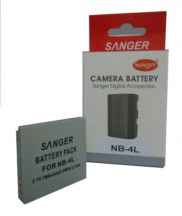 SANGER Canon Powershoot, Digital IXUS İçin Nb-4L Batarya, Pil - 1