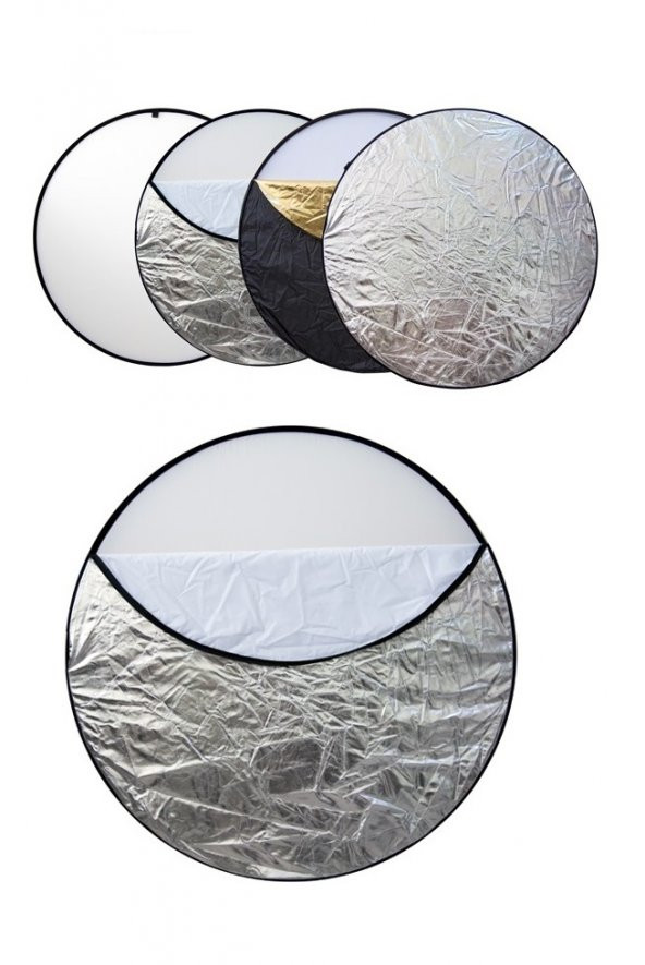 HLYPRO HLYPRO 80Cm Reflektör, 5İn1 Reflektör, Yarı Saydam Reflektör