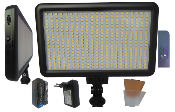 PDX Panasonic MDH1 İçin İdeal PDX Led-378 Kamera Işığı