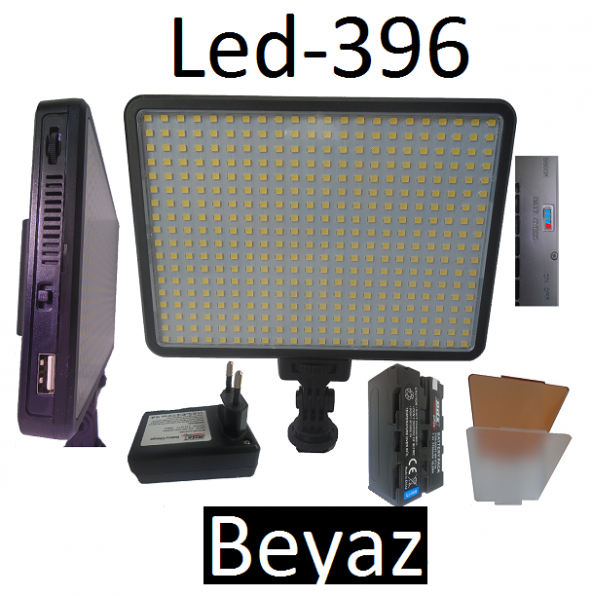 PDX Pdx Led-396 Kamera Işığı, Led, Led Işık