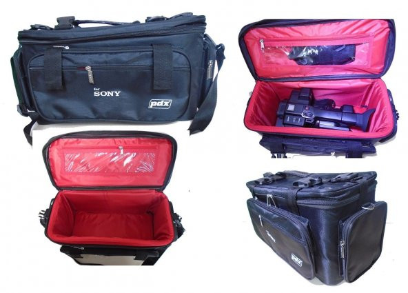 PDX Sony Z150 orta boy kamera çantası