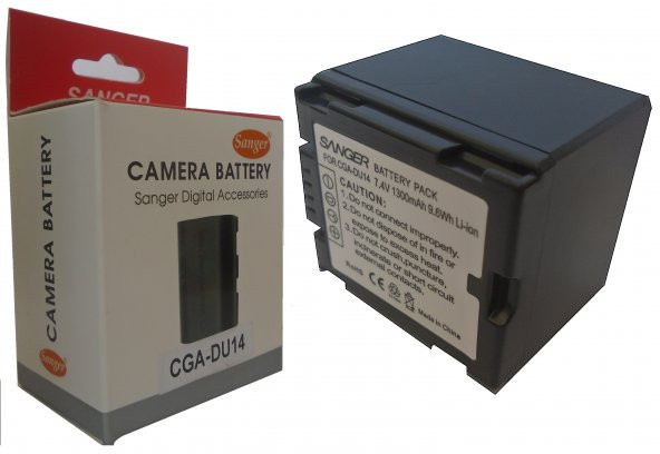 SANGER Sanger CGA-DU14 Kamera Bataryası, Pil