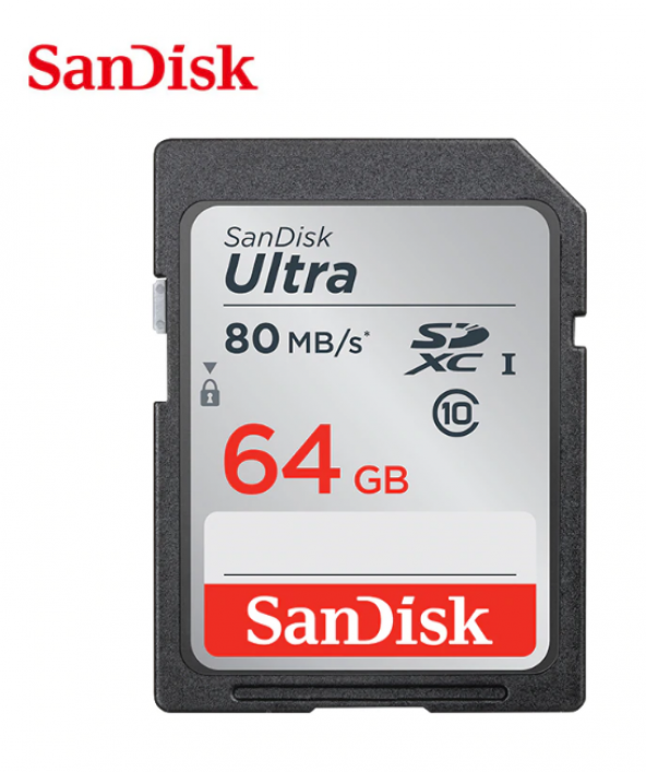 SanDisk Sandisk 64 Gb Class 10 Hafıza Kartı