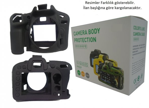 OEM Nikon D5500 DSLR İçin Koruyucu Slikon Kılıf