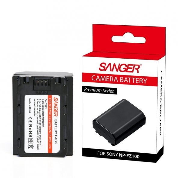 SANGER Sony A7R III, A7 III, A9 Slr Bataryası