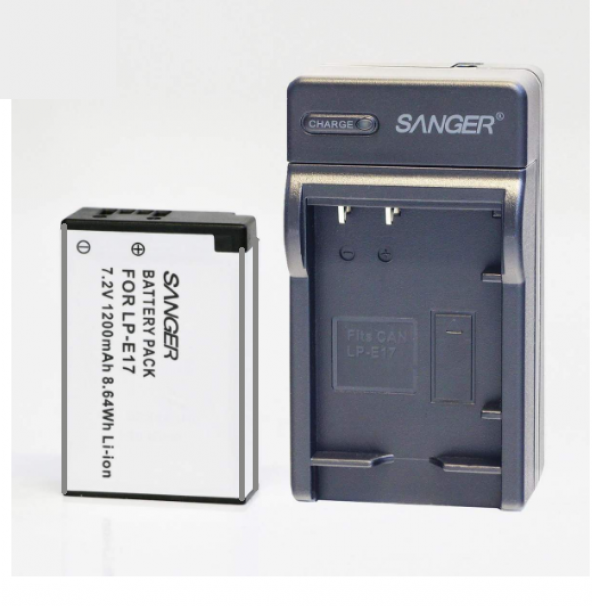 SANGER Canon Eos Lp-E17 Batarya Ve Şarj Aleti - 1