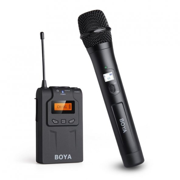 BOYA Sony Mc2500 Kamera İçin İdeal Kablosuz El Mikrofonu