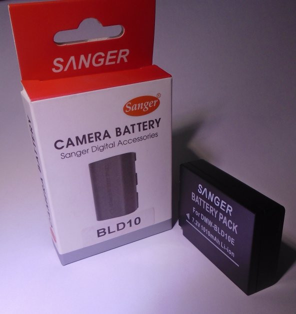 SANGER Panasonic DMC-GF2, DMC-GF2GK, GX1, G3 Kamera Bataryası