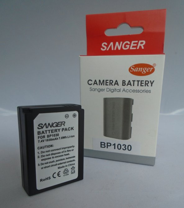 SANGER Samsung NX200, NX300, NX1000 Kamera Bataryası