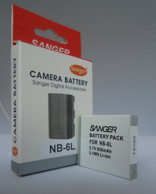 SANGER Canon Powershot D10, N, SX280, SX170 Bataryası