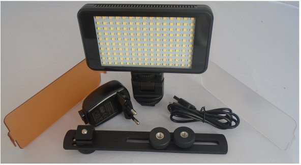 DP 150 Led Şarjlı Kamera Işığı, Dahili Bataryalı Led Işık