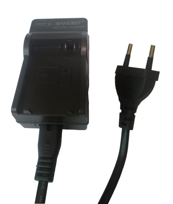 SANGER Canon LP-E8 Şarj Cihazı, LPE8 Şarj Aleti - 1
