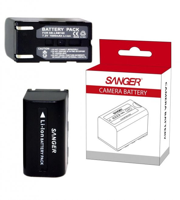 SANGER SANGER SB-LSM160 Samsung Kamera Bataryası, Pil
