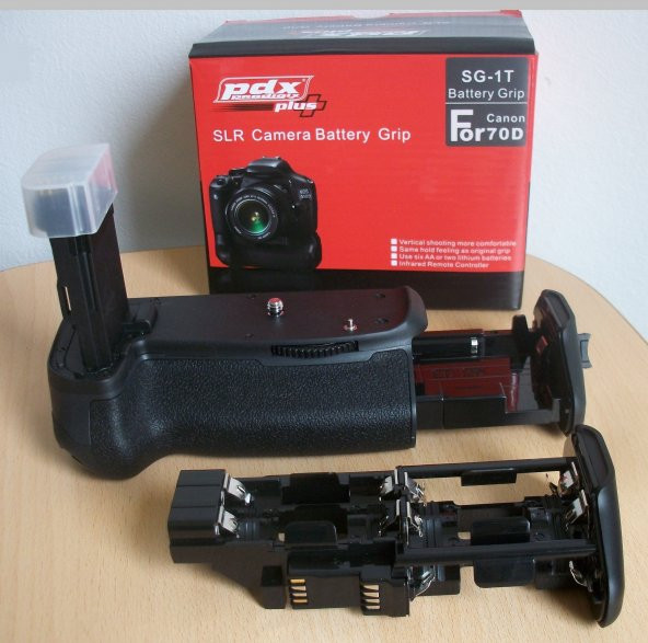 PDX Canon 70D DSLR, Battery Grip