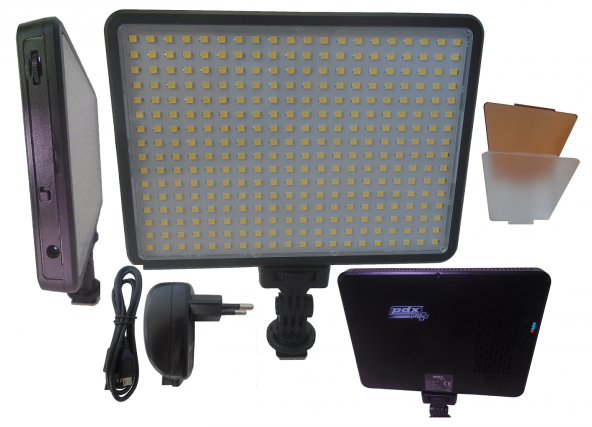 PDX 320 led Profesyonel Kamera Tepe Lambası, Led-320 Videolight