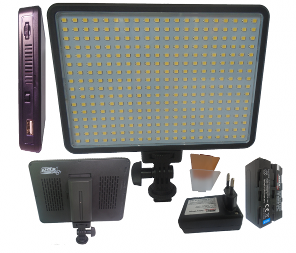 PDX KAMERA IŞIĞI,320 BEYAZ LEDLİ KAMERA TEPE LAMBASI, LED-320