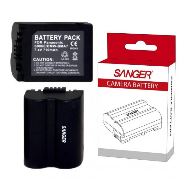 SANGER Panasonic S5006 Lumix DMC Kamera Batarya
