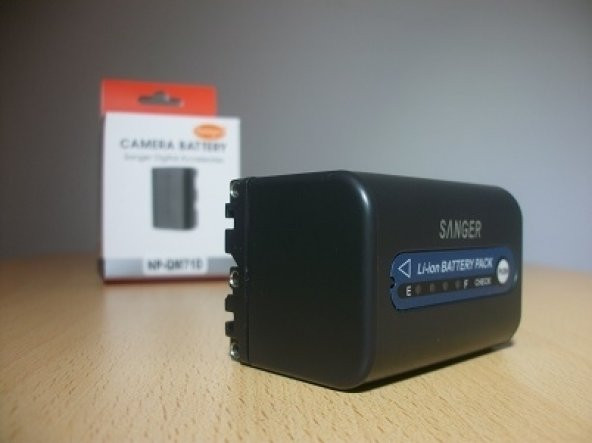 SANGER SONY QM71D Kamera Bataryası, Pil