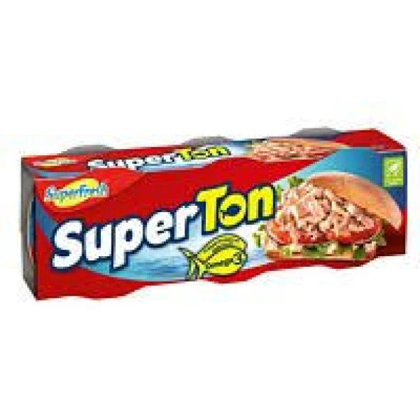 SUPERFRESH SUPER TON BALIK 3 ADET 3X80 G