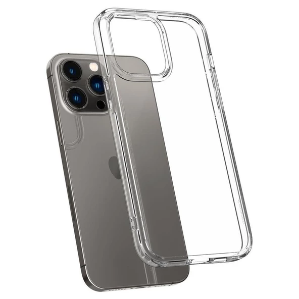 Spigen iPhone 14 Pro Kılıf Crystal Hybrid Crystal Clear - ACS04666