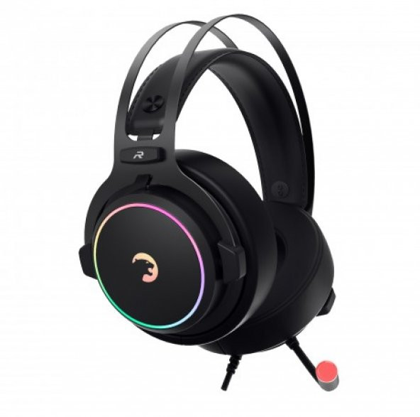 Gamepower Warlord Siyah 7.1 Surround RGB Mikrofonlu Oyuncu Kulaklığı - 1