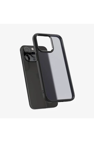 SPİGEN iPhone 15 Pro Max Kılıf Ultra Hybrid Frost Black - ACS06568