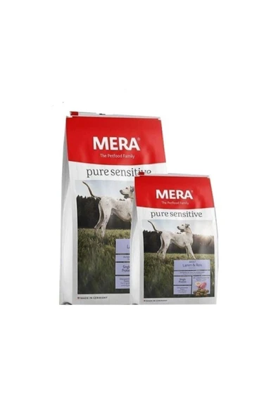 Mera Köpek Maması Kuzu Etli Pure Sensitive 12,5 + 4 Kg ürün görseli