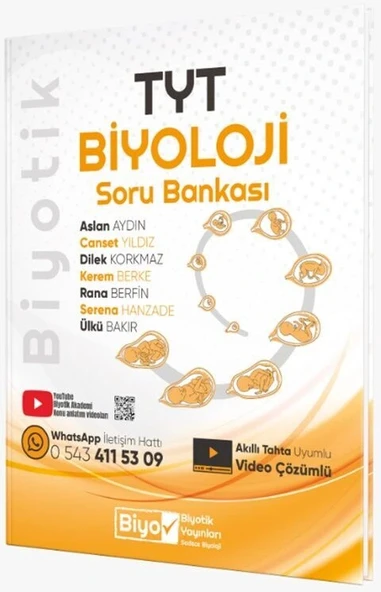TYT BİYOLOJİ SORU BANKASI  BİYOTİK YAYIN ürün görseli 1