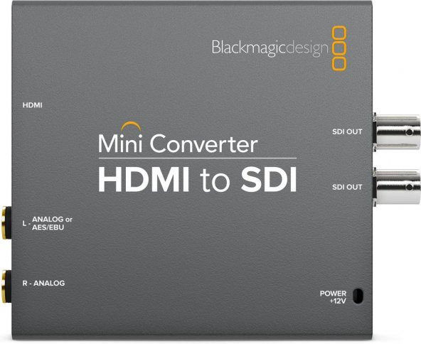 Blackmagicdesign HDMI to SDI mini convertor 6G -SDIdan HDMIa mini dönüştürücü