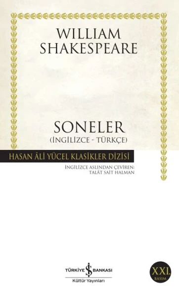 Soneler (K.Kapak) WILLIAM SHAKESPEARE - 2