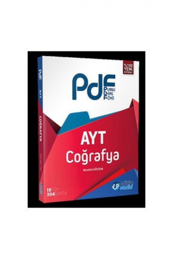 SÜPER FİYAT Eğitim Vadisi YKS AYT Coğrafya PDF Planlı Ders Föyü K