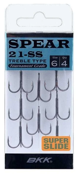 BKK Spear-21 SS Üçlü Olta İğnesi  4 7 Pcs