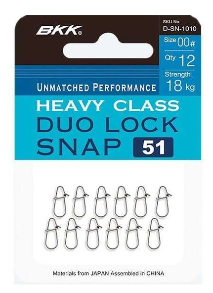 BKK Duolock Snap-51  000 12 Pcs