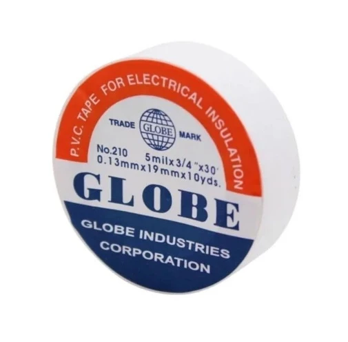 Globe Elektrikçi Bandı İzole Bant Beyaz ürün görseli 1