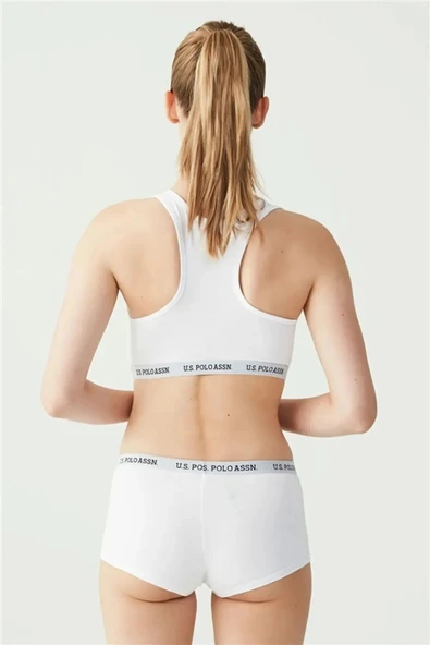 U.S. Polo Assn. Kadın Büstiyer Şort Takım - 3