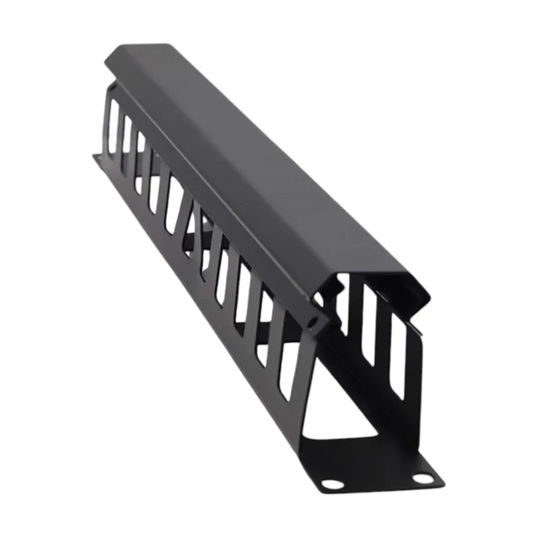 VİGES 1U 19" KIZAKLI ORGANİZER SİYAH - 2