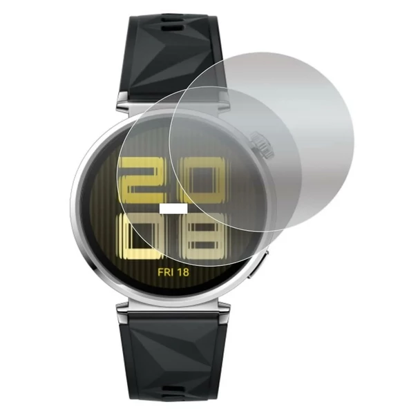 Huawei Watch GT 5 46MM Uyumlu 3 Adet Şeffaf Ultra koruyucu Nano Jelatin