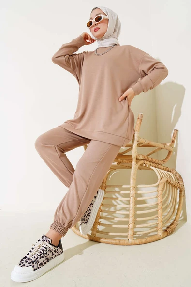 Loyşa Salaş Tunikli İkili Takım Bisküvi ürün görseli 1