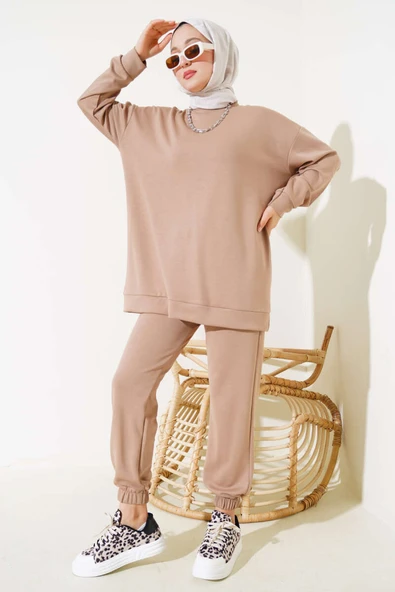 Loyşa Salaş Tunikli İkili Takım Bisküvi - Resim 2