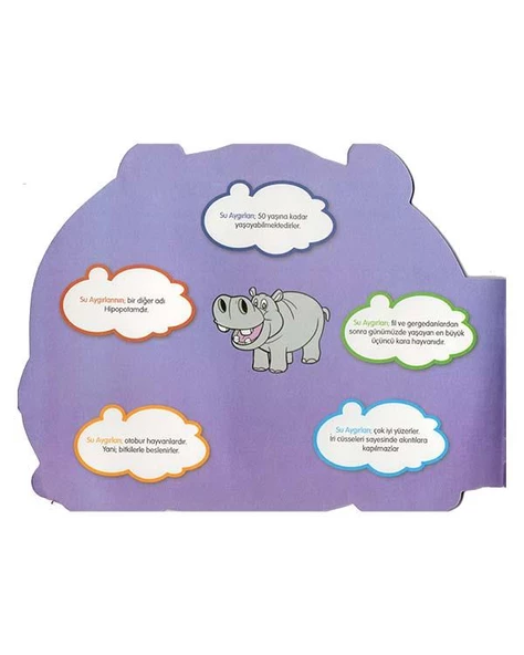 Şekilli Hayvanlar Serisi - Su Aygırı Parıltı Yayınları - Resim 3