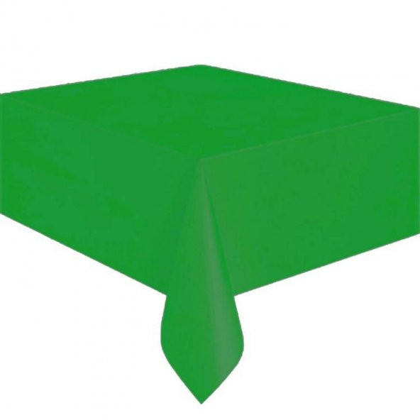 Yeşil Masa Örtüsü Plastik Lüks 120*180 cm