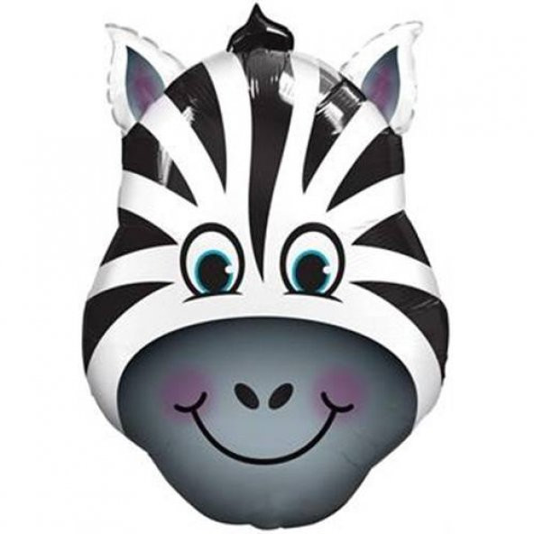 Zebra Folyo Balon